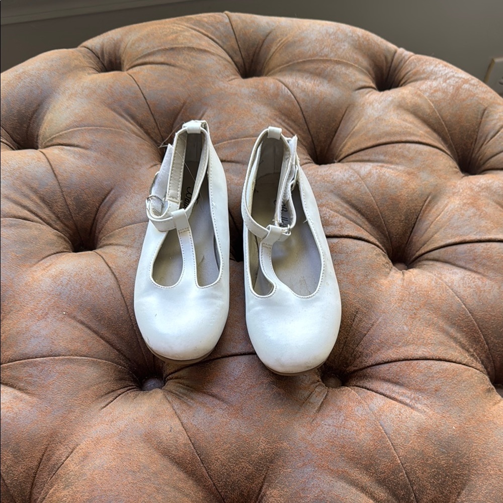 Kids White Mary Jane Shoes
